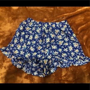 Floral Flowy Shorts